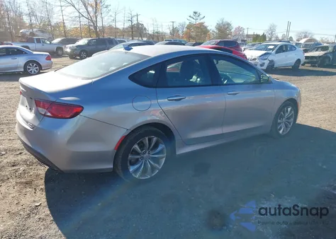 2015 Chrysler 200 S from USA, damaged, VIN 1C3CCCDG3FN630186